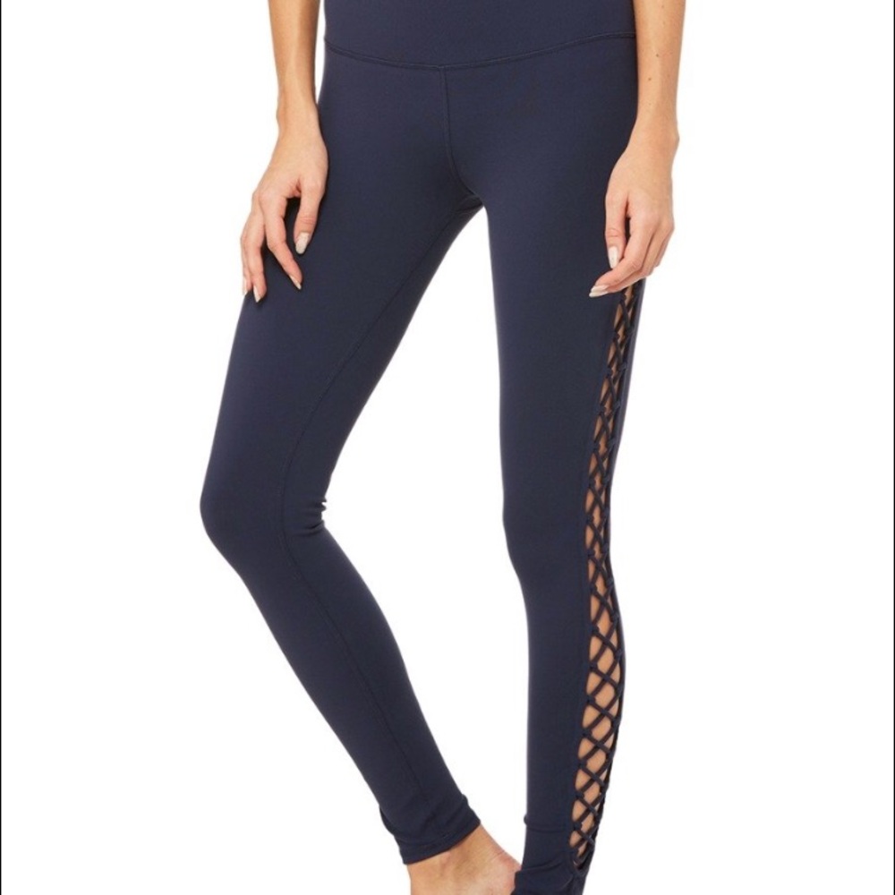 Alo Yoga Interlace leggings.